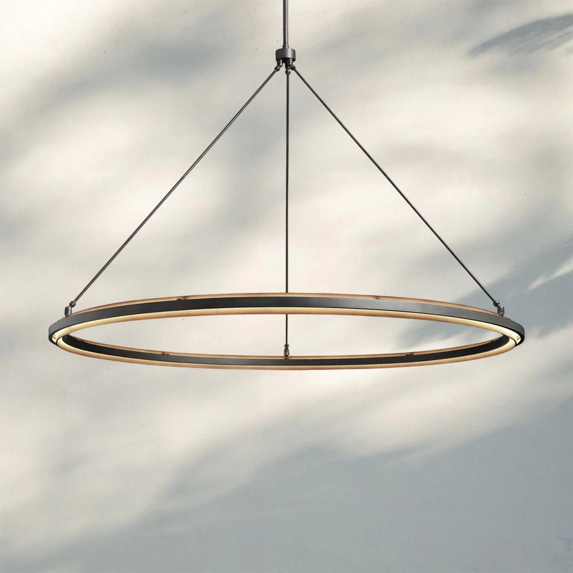 Peralte Elegant Modern Round Chandelier 36" 48" 60"-Round 60''-