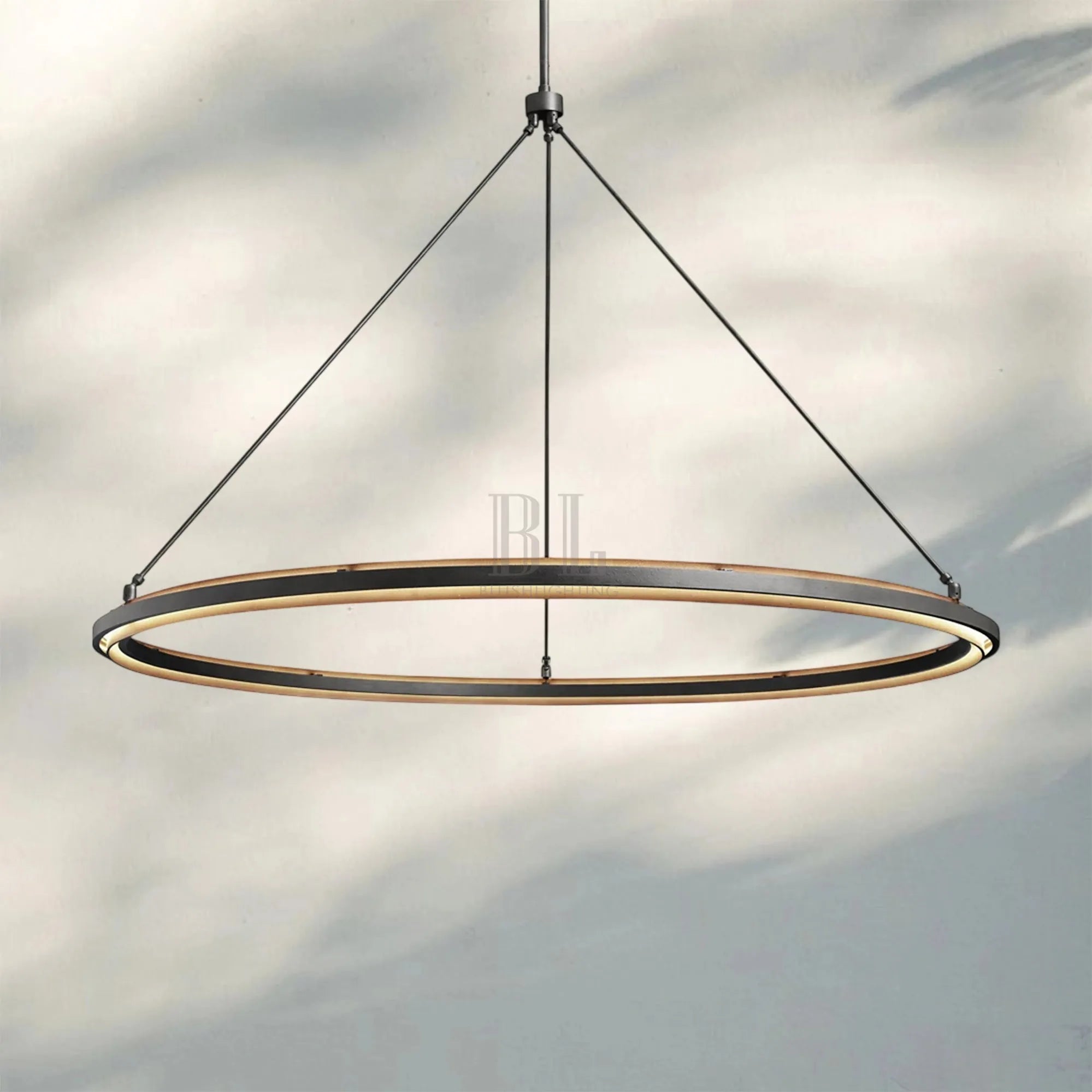 Peralte Elegant Modern Round Chandelier 36" 48" 60"-Round 60''-