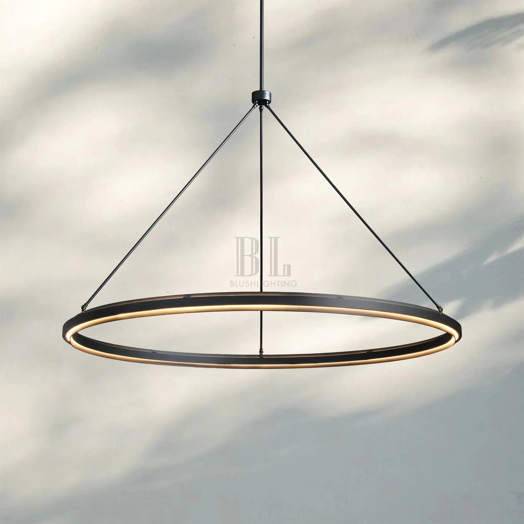 Peralte Elegant Modern Round Chandelier 36" 48" 60"-Round 48''-