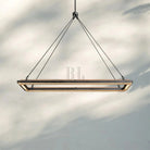 Peralte Rectangular Chandelier 48" 62“-Blushlighting
