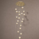 Petalia Modern Cluster Pendant Light 31.5" D - Blushlighting