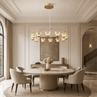 Petalia Modern Contemporary Pendant Light - Ø32.3" × H8.5" (Ø82 × H21.5 cm)Blushlighting