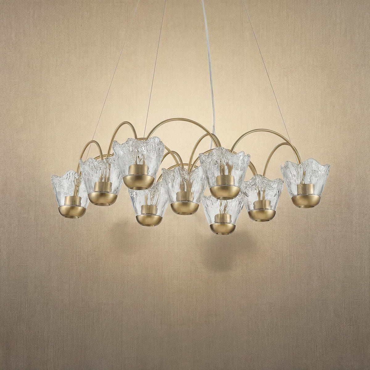 Petalia Modern Pendant Light L24" - Blushlighting