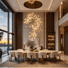 Petalo Ceramic Chandelier - Blushlighting