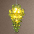 Petalo Round Chandelier - 35.43"Blushlighting