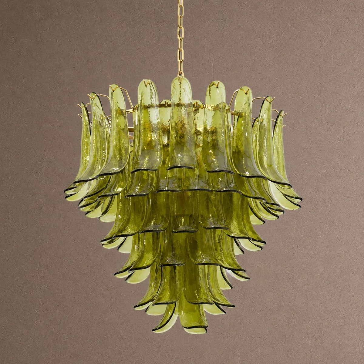 Petalo Round Chandelier - 35.43"Blushlighting