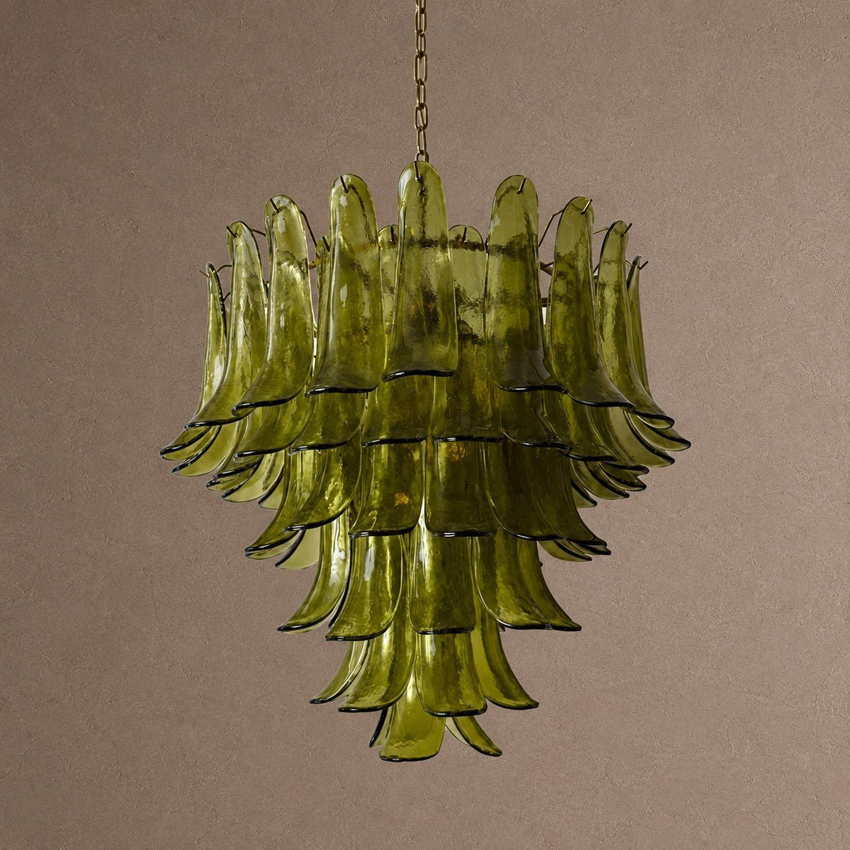 Petalo Round Chandelier - 35.43"Blushlighting