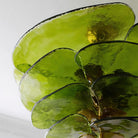 Petals Gold Murano Chandelier - 20-lights ∅ 39.4″ x H 21.7″Green & GoldBlushlighting