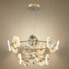 Petra Chandelier Modern Dining Room 39.4" D - Blushlighting