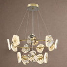 Petra Chandelier Modern Dining Room 39.4" D - Blushlighting