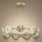 Petra Modern Natrual Stone Pendant Light - Ø39.4" × H7.9" (Ø100 × H20 cm)Blushlighting