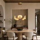 Petra Modern Natrual Stone Pendant Light - Ø23.6" × H7.9" (Ø60 × H20 cm)Blushlighting