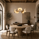 Petra Modern Natrual Stone Pendant Light - Ø31.5" × H7.9" (Ø80 × H20 cm)Blushlighting