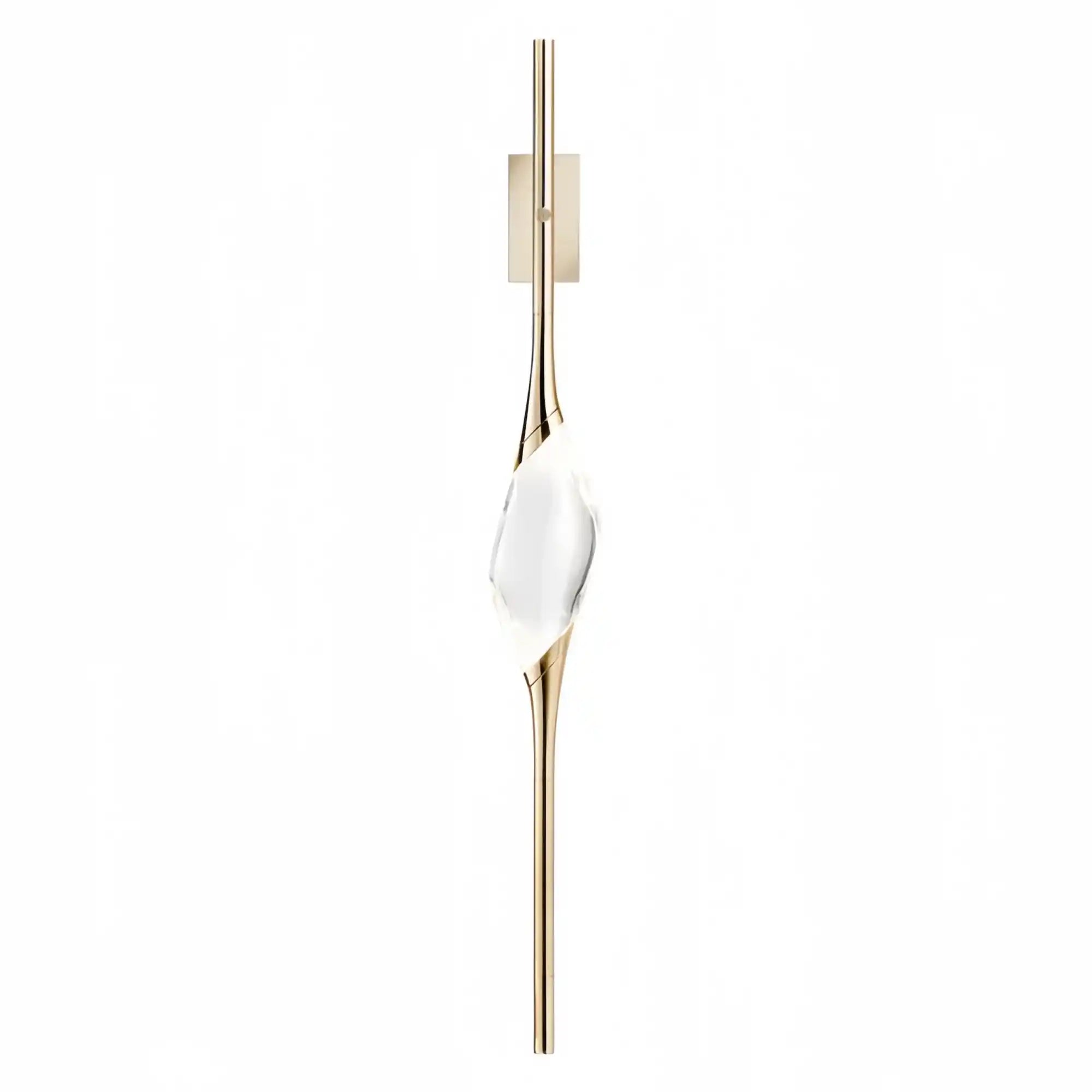 PEZZO SINGLE CRYSTAL WALL SCONCE-
