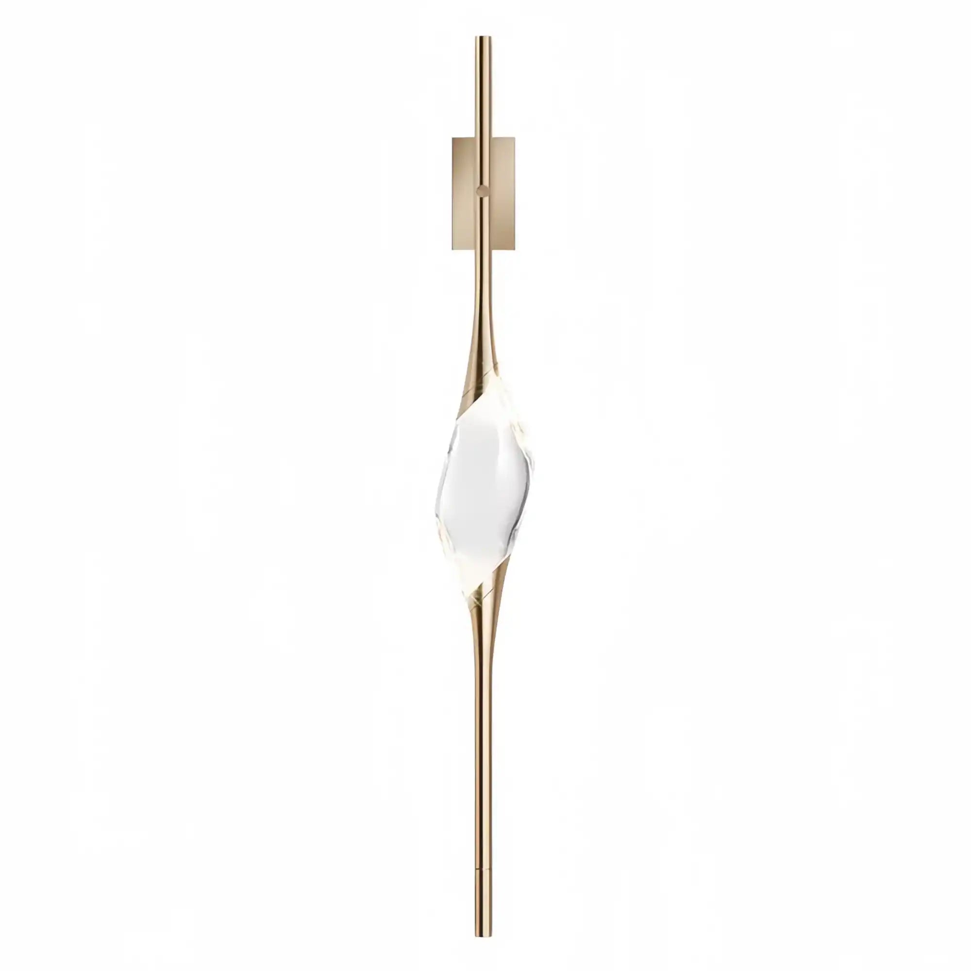 PEZZO SINGLE CRYSTAL WALL SCONCE-