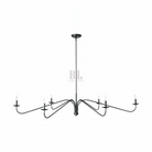Philomena Chandelier - 70''BlackBlushlighting