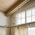 Philomena Chandelier - 70''BrassBlushlighting