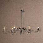 Philomena Chandelier - 60''BlackBlushlighting