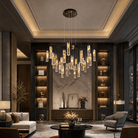 Phoenix Tree Modern Sculptural Ring Chandelier - Blushlighting