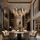 Phoenix Tree Modern Sculptural Ring Chandelier - Blushlighting