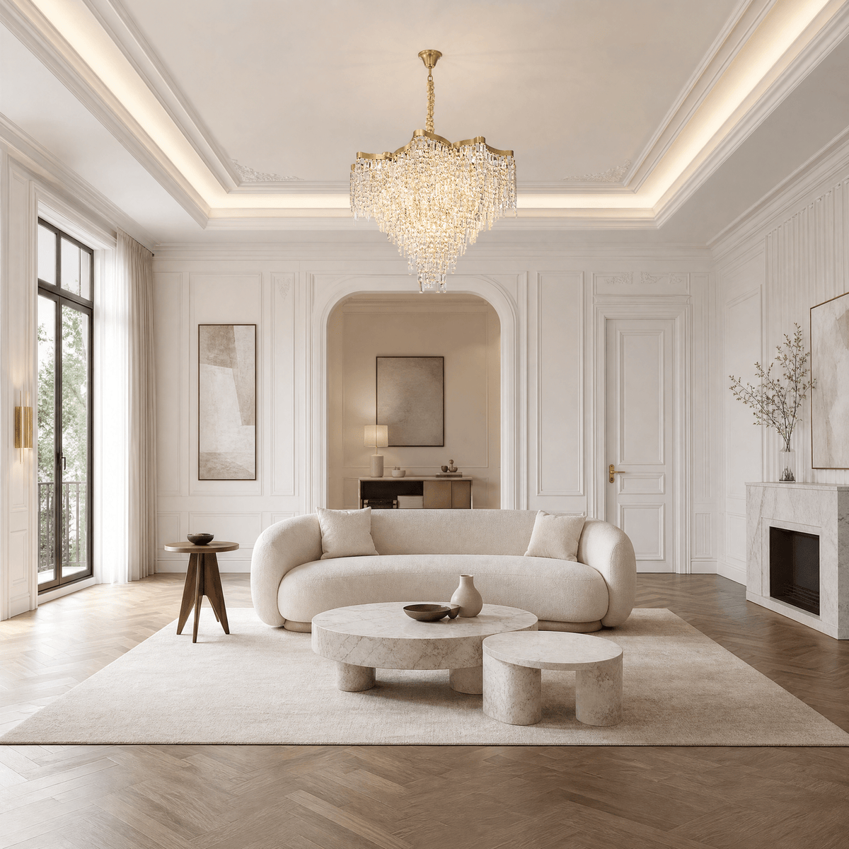 Pianeta Crystal Chandelier - Φ800mmBlushlighting