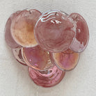 Pink Vintage Murano Glass Wall Lamp - Dia 13.4″(34cm) x H 11″(28cm) Set Of 2PinkBlushlighting