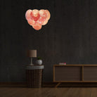 Pink Vintage Murano Glass Wall Lamp - Dia 13.4″(34cm) x H 11″(28cm)PinkBlushlighting