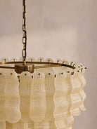 Pollensa Glass Chandelier - ∅ 29.5″ x H 37.4″Gold & YellowBlushlighting