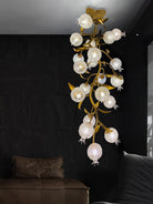Pomegranate Brass Branch Chandelier - ∅ 19.7″ x H 51.2″ / Dia 50cm x H 130cmDark CopperBlushlighting
