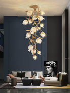 Pomegranate Brass Branch Chandelier - ∅ 19.7″ x H 51.2″ / Dia 50cm x H 130cmDark CopperBlushlighting