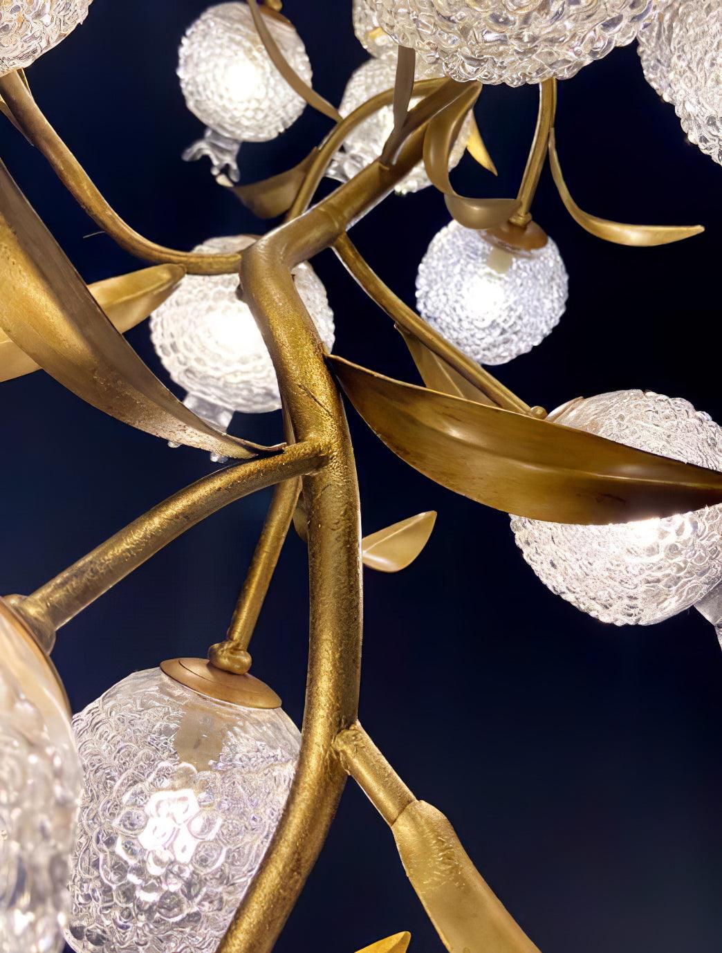 Pomegranate Brass Branch Chandelier - ∅ 19.7″ x H 51.2″ / Dia 50cm x H 130cmDark CopperBlushlighting