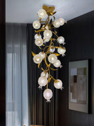 Pomegranate Brass Branch Chandelier - ∅ 19.7″ x H 51.2″ / Dia 50cm x H 130cmDark CopperBlushlighting