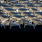 Porcelain Fish Shaped Dining Table Chandelier - Blushlighting