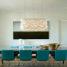 Porcelain Fish Shaped Dining Table Chandelier - Blushlighting