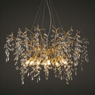 Postmodern Creative Crystal Branch Chandelier - 39.37" diamBlushlighting