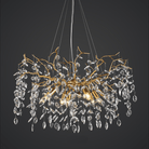 Postmodern Creative Crystal Branch Chandelier - 31.5" diamBlushlighting