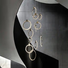 Primary Crystal 12 Rings Staircase Chandelier - Blushlighting