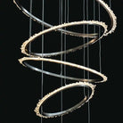 Primary Crystal Multi Rings Chandelier - Blushlighting
