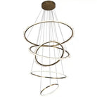 Primary Crystal Multi Rings Chandelier - Blushlighting