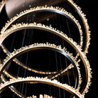 Primary Crystal Multi Rings Chandelier - Blushlighting