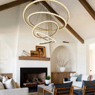 Primary Crystal Multi Rings Chandelier - Blushlighting