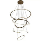 Primary Crystal Multi Rings Chandelier - Blushlighting