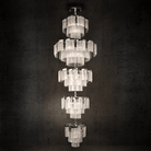Prismata Crystal Modern Sculptural Ring Chandelier - Blushlighting
