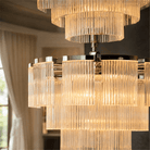 Prismata Crystal Modern Sculptural Ring Chandelier - Blushlighting