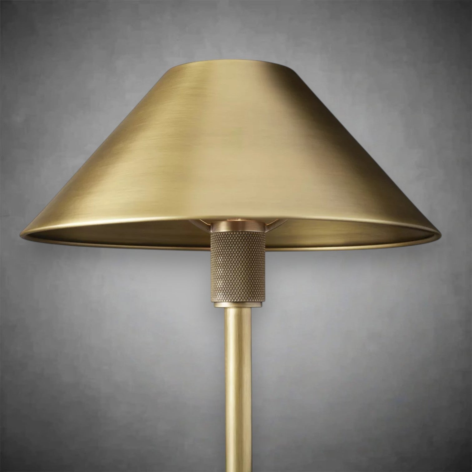 Utilitaive Metal Shade Table Lamp