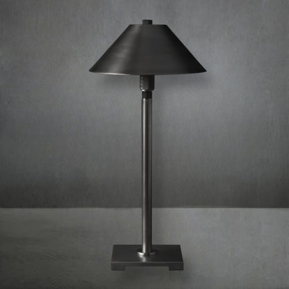 Utilitaive Metal Shade Table Lamp