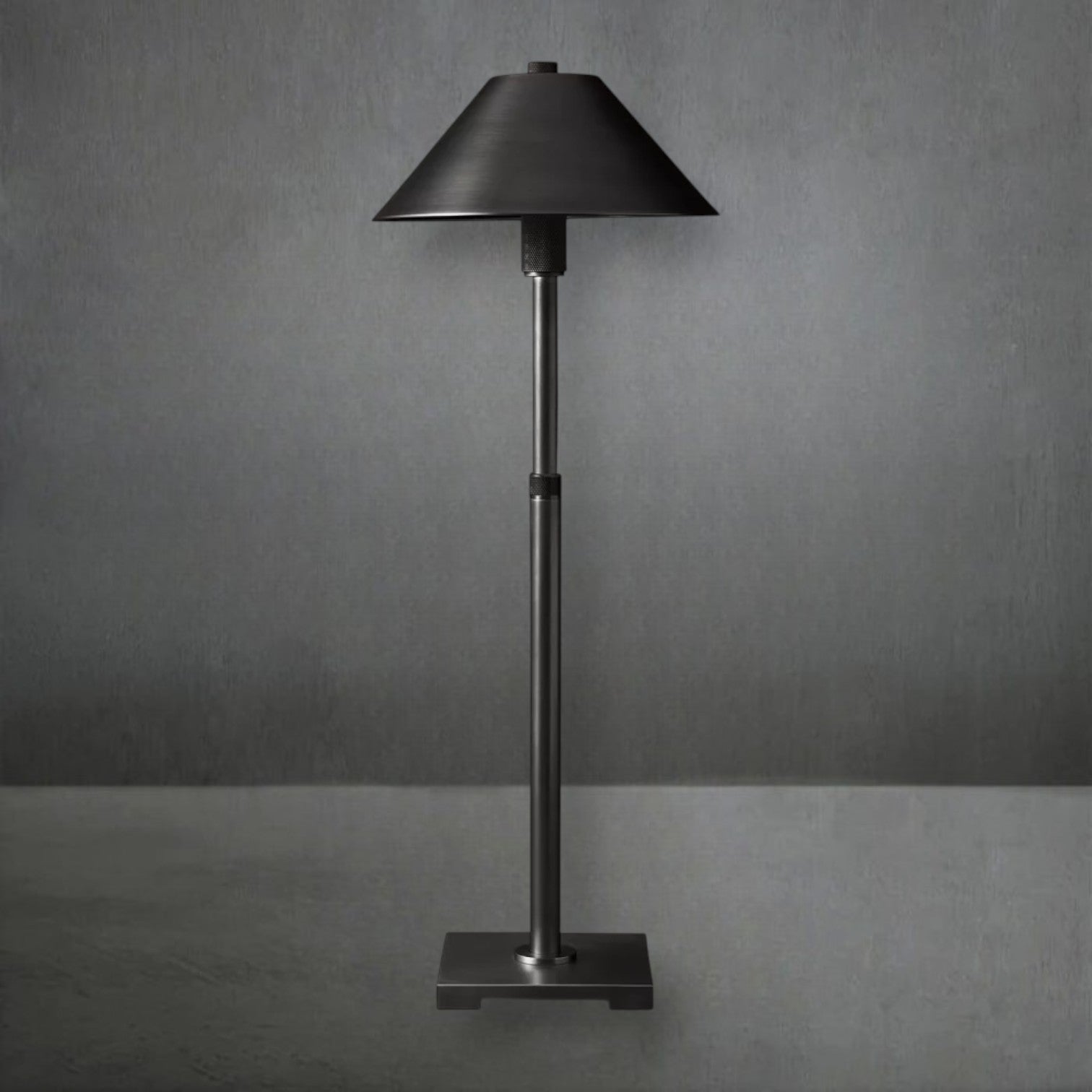 Utilitaive Metal Shade Table Lamp