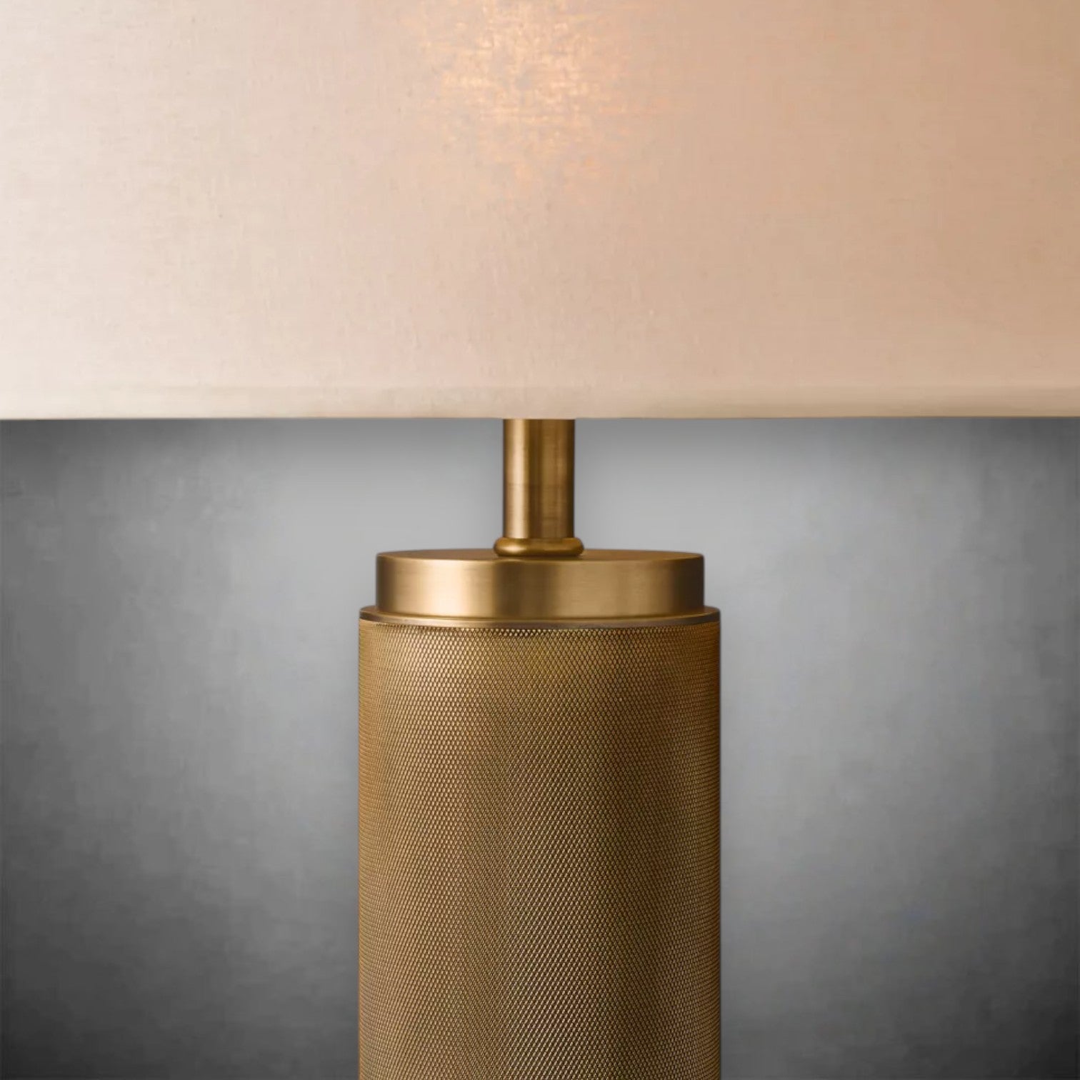 Utilitaive Knurled Table Lamp