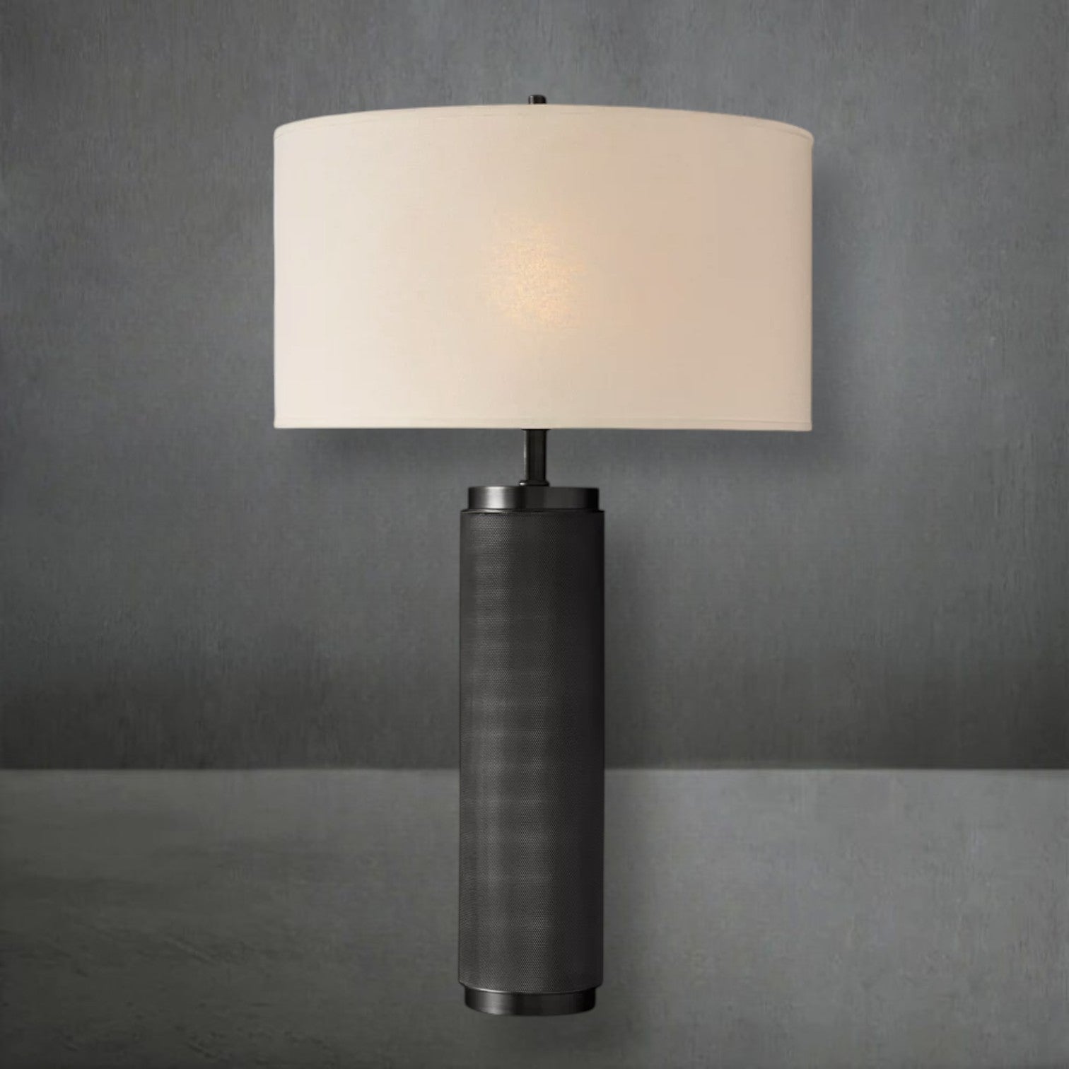 Utilitaive Knurled Table Lamp