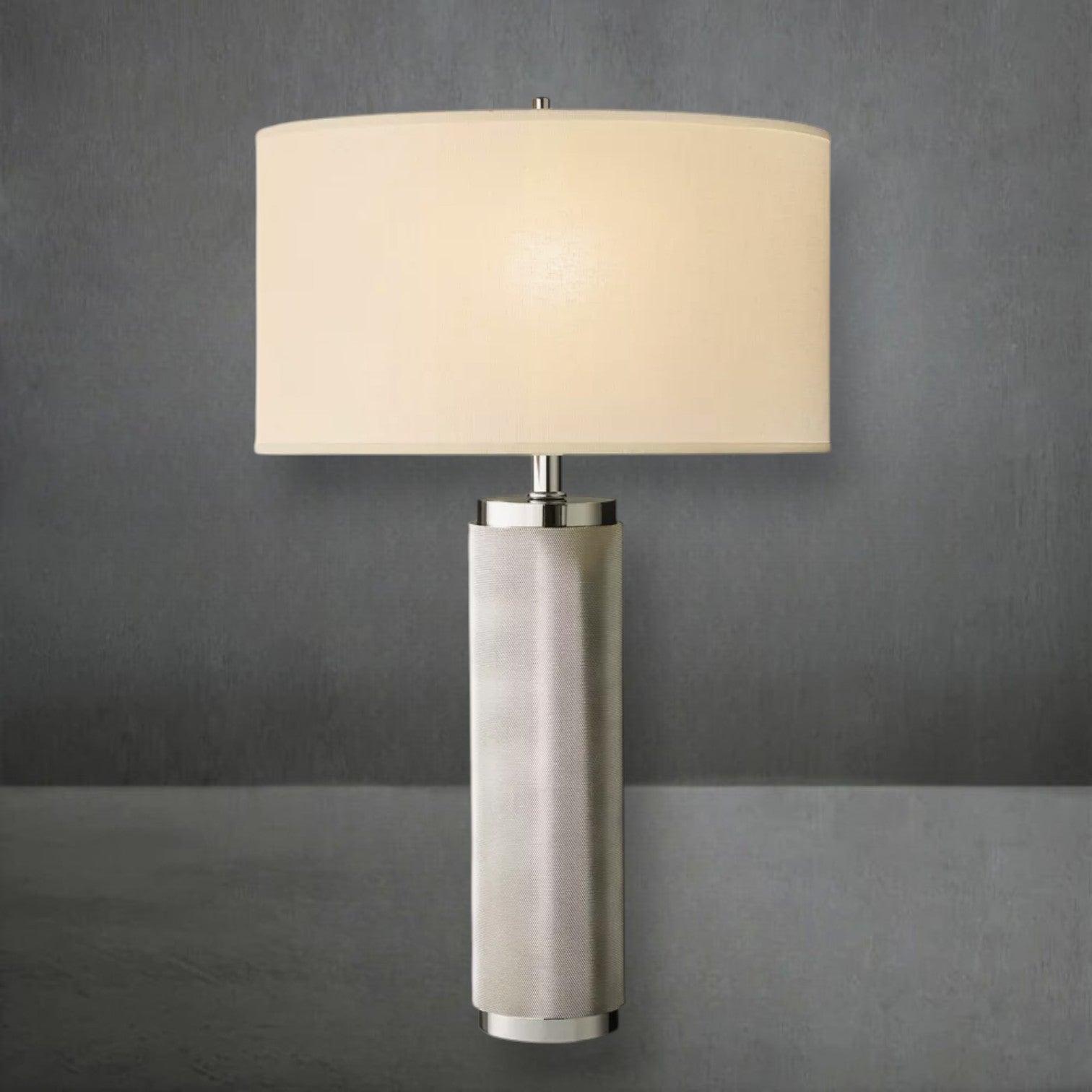Utilitaive Knurled Table Lamp
